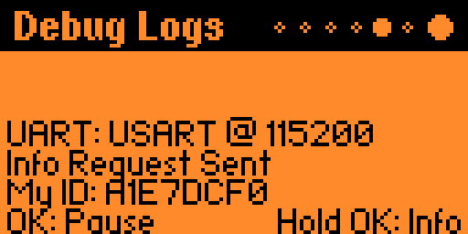 debug log
